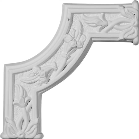 Ekena Millwork 6 1/2"W x 6 1/2"H Nexus Panel Moulding Corner (matches moulding PML01X00NE) PML06X06NE